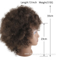 Hairdressing Practice Manikin Training Head With Real Hair